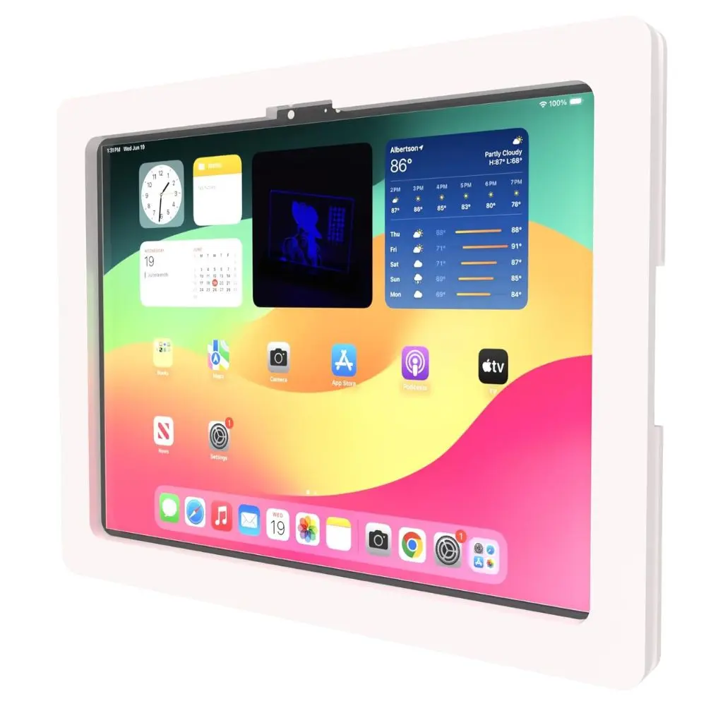 iPad Pro 12.9" 3/4/5代 壓克力防盜展示殼 白