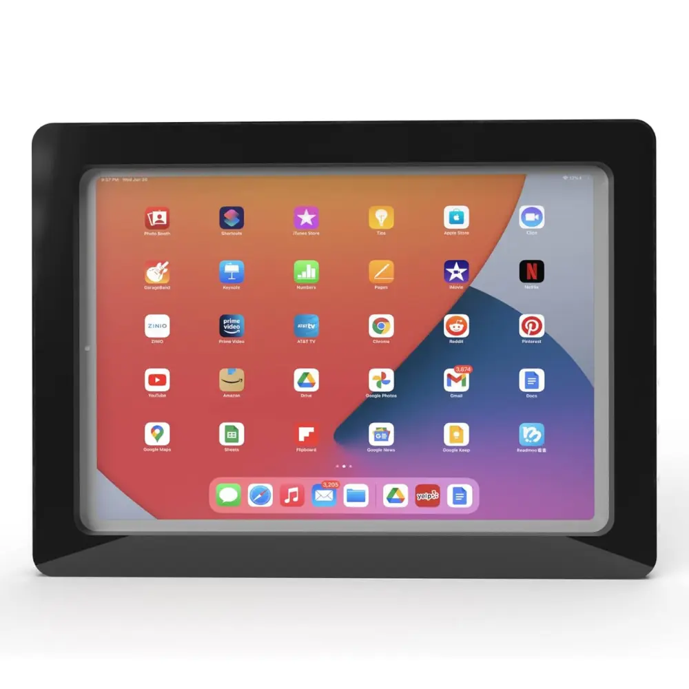 iPad Air 壓克力防盜展示殼 黑 (適用於 4-5代 iPad Air 10.9")