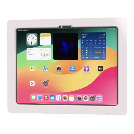 [11543] iPad Air 13 2024 壓克力防盜展示殼 白