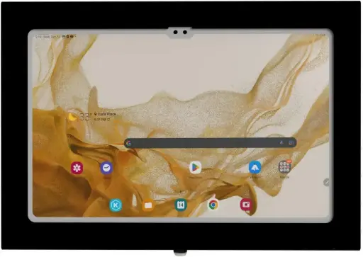 [12472] Samsung Galaxy TAB A9+ 11" 金屬防盜保護殼 黑